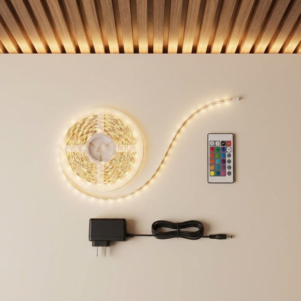 Soft-White LED Light Strip — 5 m (16 ft)