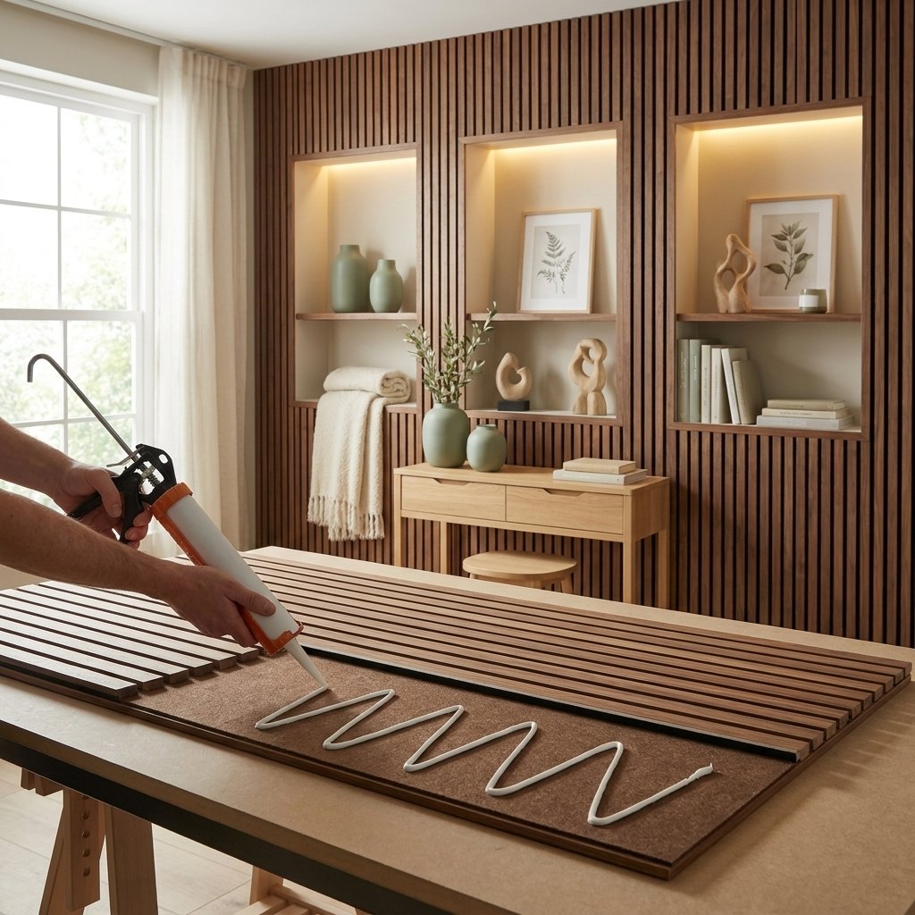 Slat Panel Construction Adhesive — Twin Pack