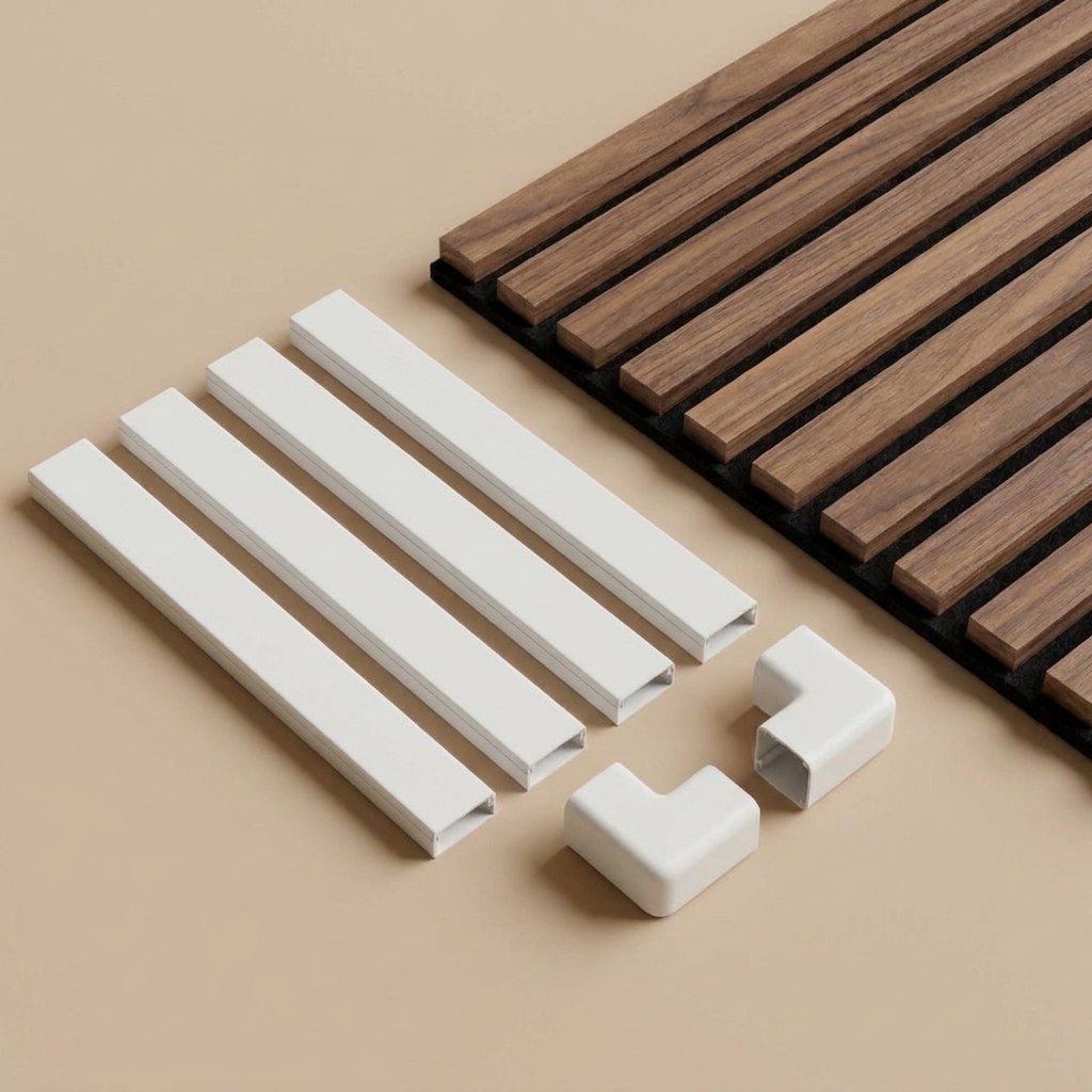 Paintable Cable Raceway Set