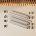 Aluminium LED Channels with Frosted Covers — 4 × 1 m