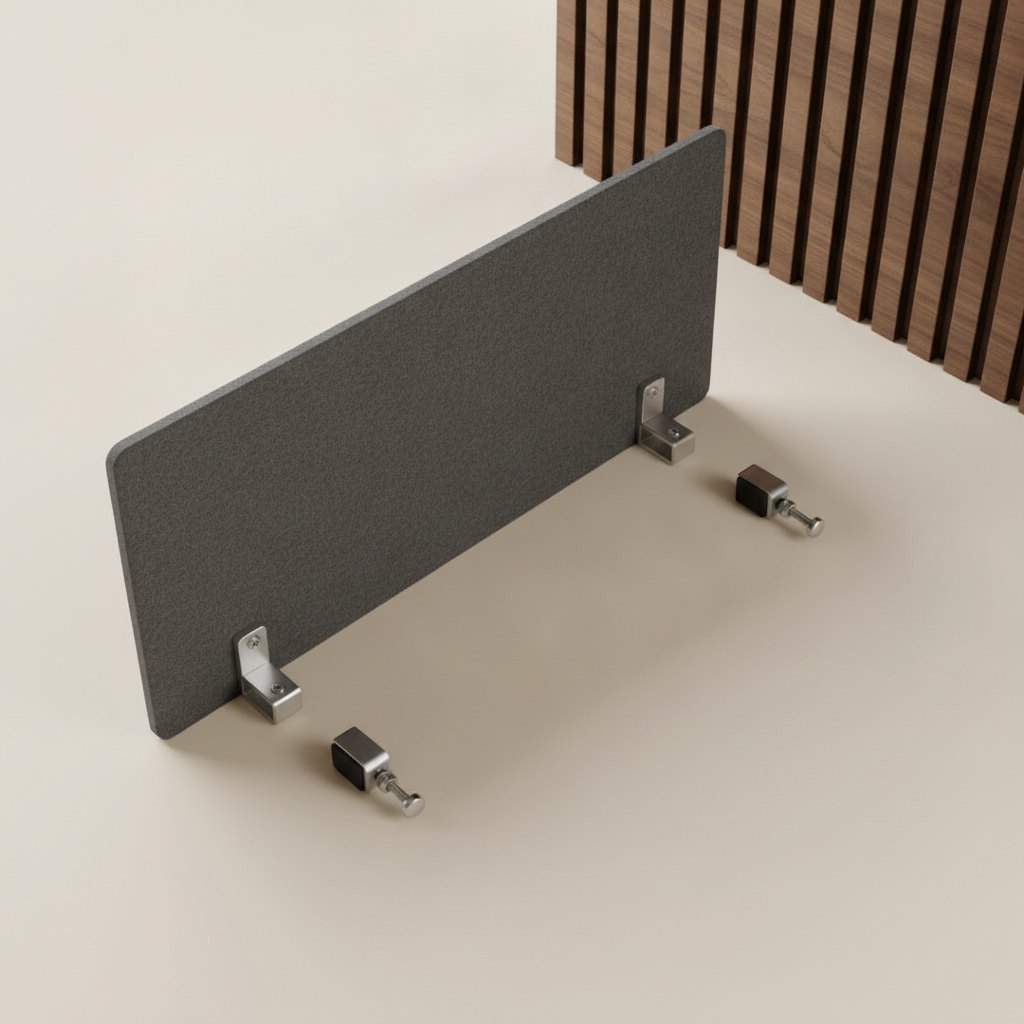 Felt Privacy Panel for Shared Desks