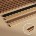 Slat Wall End Trims — 4 × 270 cm