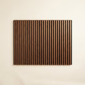 Wall-Fixed Slat Headboard 160 × 120 cm