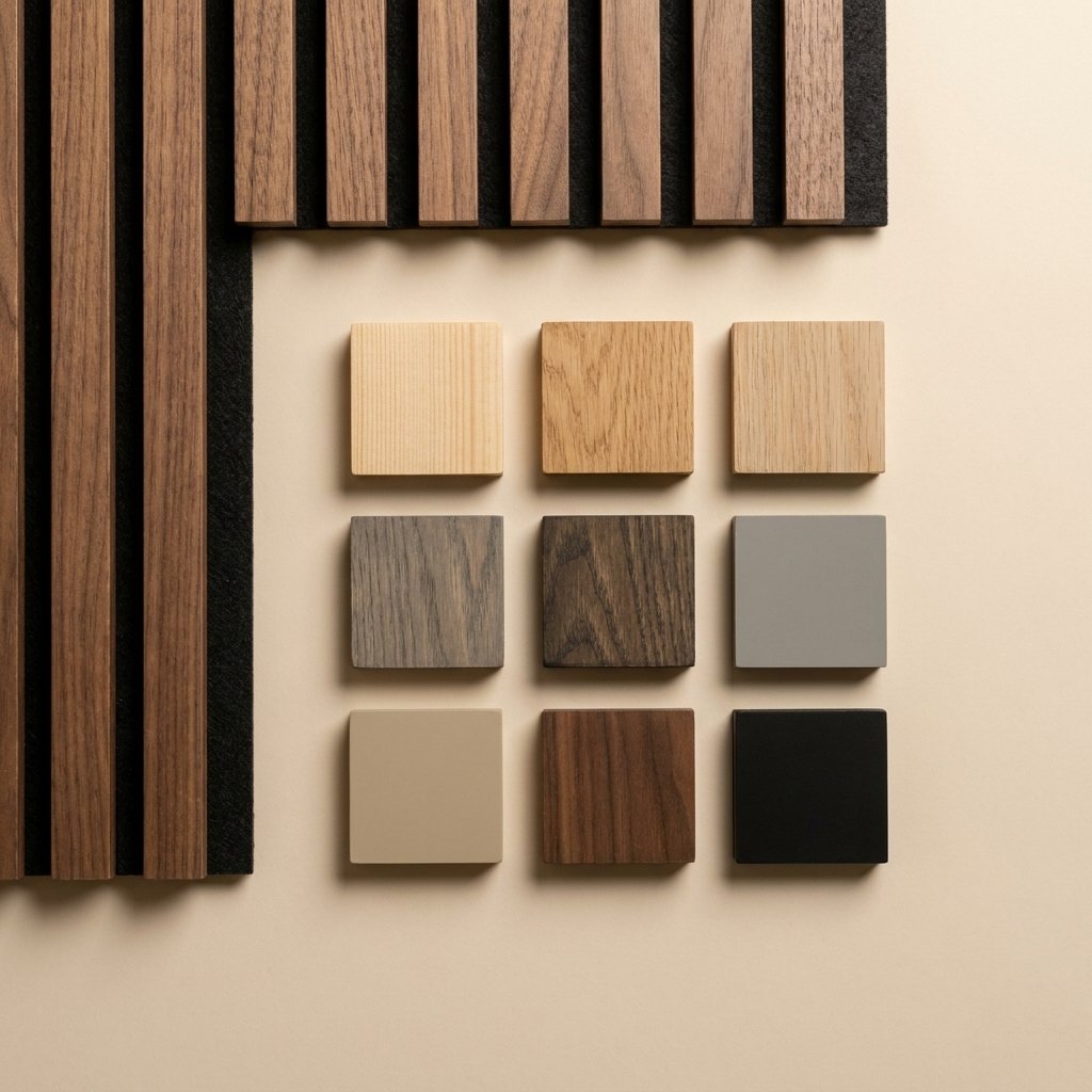 Slat Finish Sample Set — All 9 Tones